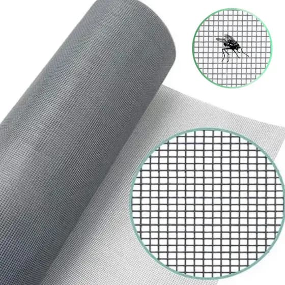 Tela Pet Anti Garras de Gato Fibra de Vidro 3m x 1,5m Cinza Anti Chamas