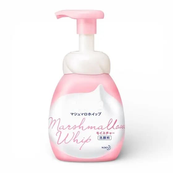 Espuma Marshmallow Whip Moisture - Sabonete Facial 150ml Com Bomba Dosadora Bioré