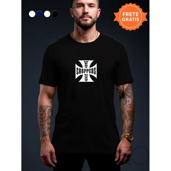 Camiseta Casual Masculina Brian Velozes Furiosos Street Estilo Blusa Algodao Premium