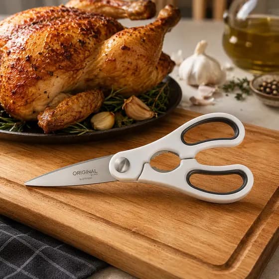 Tesoura para Frango 21 cm em Aco Inox Linha Premium