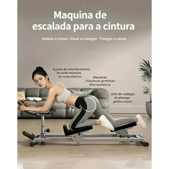 Simulador De Rastejamento Para Fortalecer A Coluna E Glúteo