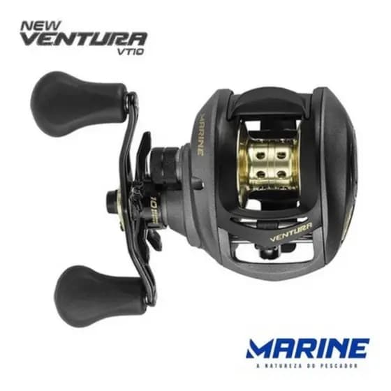 Carretilha Marine Sports New Ventura VT10 - 10 Rol. Original