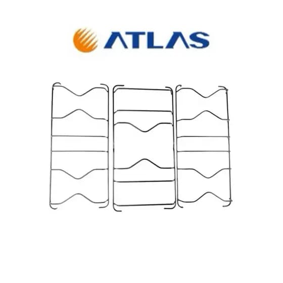 Kit 3 Grelhas Grade Trempe Para Fogão 5 Bocas Atlas Mônaco