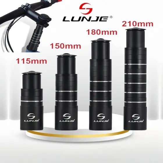 Alongador Prolongador Extensor De Mesa Guidão Suspensão Espiga Bike Bicicleta Mtb Extensor Prolongador