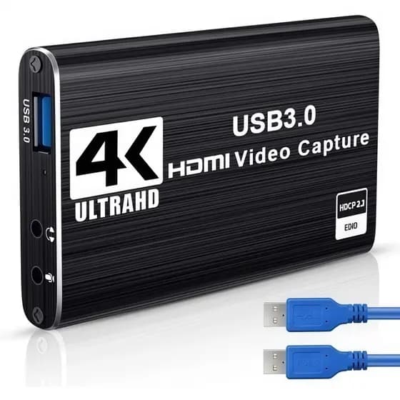 Placa Captura Video 4k Hdmi Usb 3.0