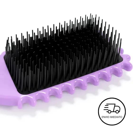 Escova Onda Finalizadora Beauty Flash Definição de Cachos Finalização Cabelo Cacheado Crespo