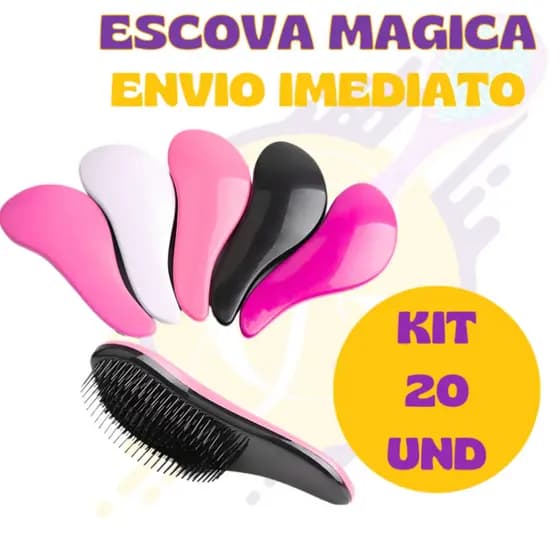 Kit com 20 - Escovas Mágicas EM PROMOÇÃO