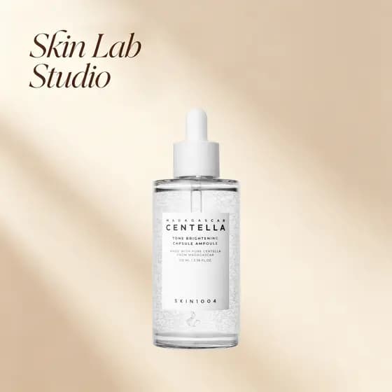 SKIN1004 Ampola Balanceadora de Tom com Cápsulas, Soro Facial Niacinamida e Centella Hidratante