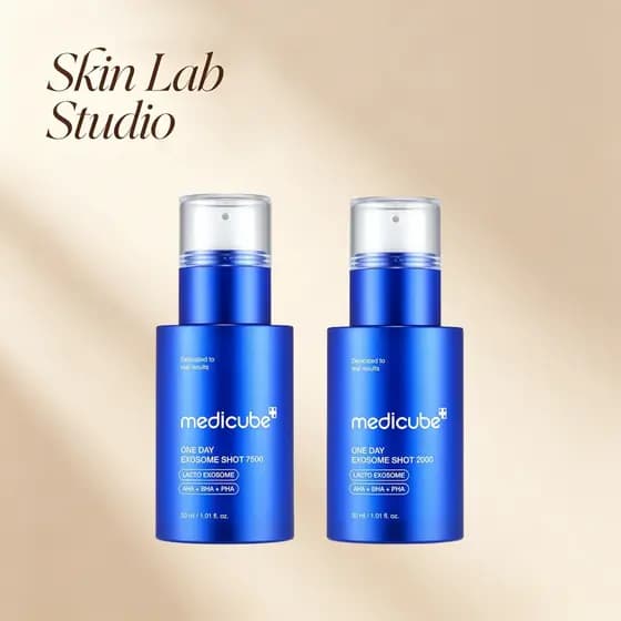 Medicube Zero Exosome Shot Duo | Soro Facial com 2.000ppm Spicule e 7.000ppm Exossomo