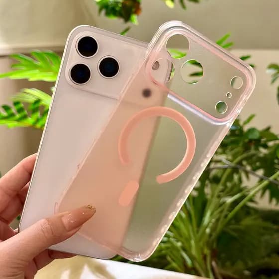 Botão De Câmera Tudo Em Um Adequado Para iPhone 17 Promax Capa De Telefone Sucção Magnética 16 Neblina De Gelo 15 semi T