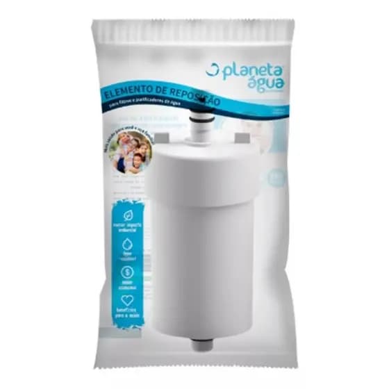 Vela Compatível Purificadores de Água Durin Cristal Ándria, Módena, Búzios FP8-1077A Planeta Água