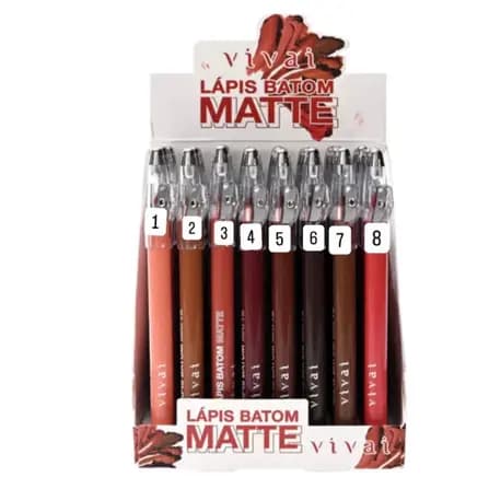 Lápis Batom Matte VIVAI--3118.1.1