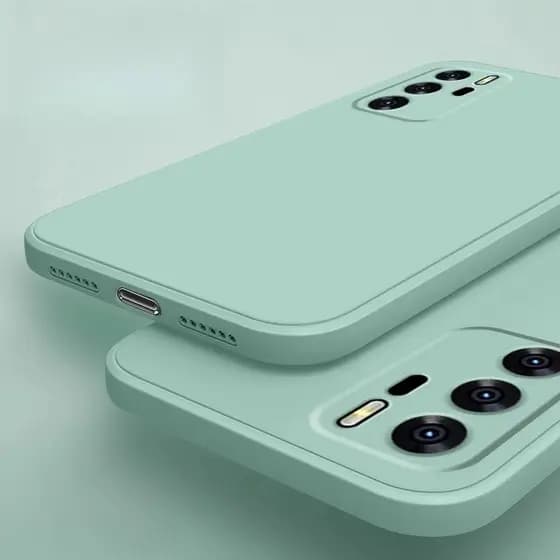 Para Vivo V21 V20 V19 Neo V17 V15 Pro V7 Plus V5 Lite Quadrado Macio TPU Doce Cor Silicone Caso À Prova De Choque Capa