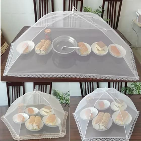 Tela Mosquiteiro Protetor De Alimentos 36x36cm /41*41cm- Tule