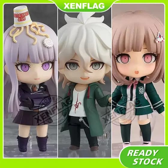 Danganronpa Nendoroid # 2580 Nagito Komaeda 2227 Nanami ChiaKi 2625 Kirigiri Kyoko Figura Coleção De Pvc Modelo Brinqued