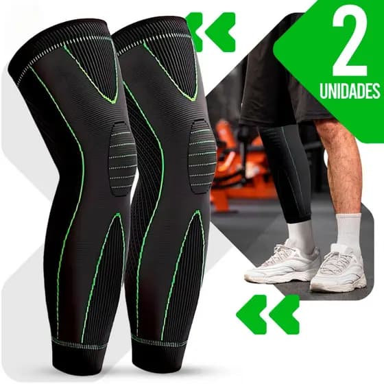 Joelheiras de Compressão Ortopédica Térmica – Suporte Para Joelho/ Treino e Dor - WANG