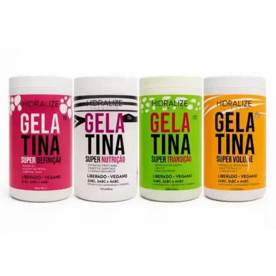 Gelatina Capilar Definição Nutrição Transição Volume 1 KG