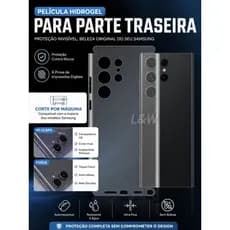 Traseira Película Hidrogel Universal HD/Matte(Fosca) para Samsung S21/S22/S23/S24/S25/A55/A15/A52