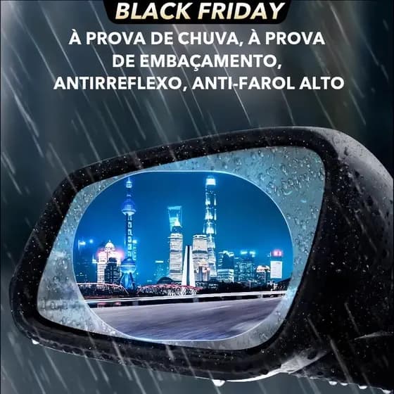 2 Unidades De Película Protetora De Carro Frete Grátis/Antiembaçante/anti-Névoa/Chuva/Espelho Retrovisor