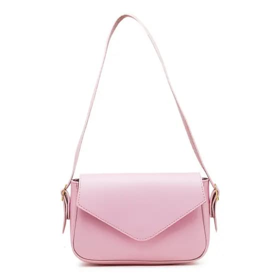 Bolsa Feminina Alça Regulável Estilo Envelope Minimalista