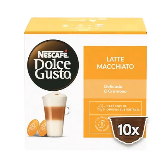 NESCAFÉ DOLCE GUSTO LATTE MACCHIATO 10 CÁPSULAS