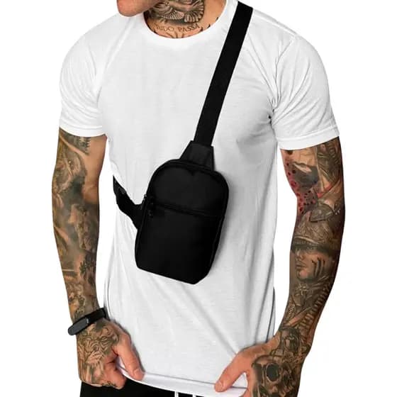 Shoulder Bag Mini Bolsa Transversal Unissex Street Bag Sling Bag Ombro