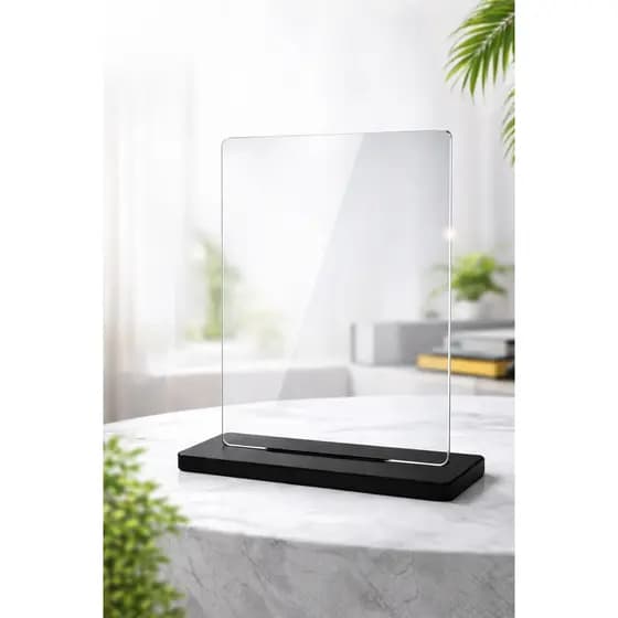 KIT 10/20/30 Troféu Acrílico para personalizar com Base – Premiações e Eventos