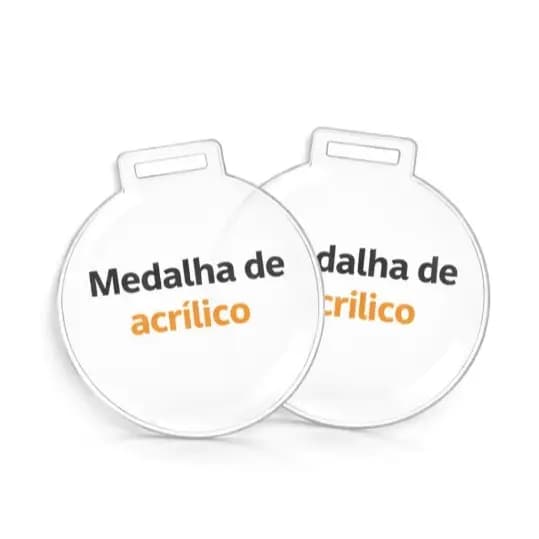 KIT Medalha de Acrílico | Eventos, Competições, Brindes e Premiações