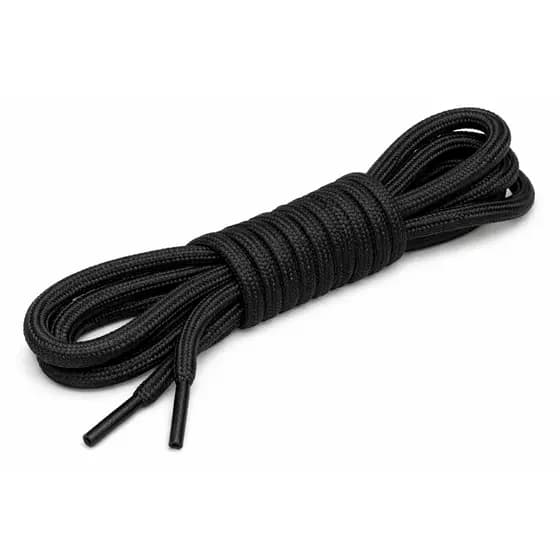 Par De Cadarço Para Coturno Bota Tênis Adventure 100% Poliéster Atacador Redondo