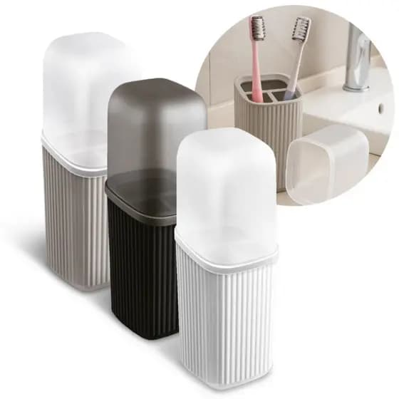 Estojo Dental Porta Escova Dente Higiene
