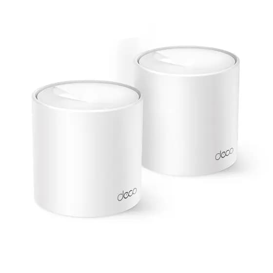 TP-Link Roteador Deco X10(2unid.) Dual Band AX1500 Mesh Wi-Fi 6, Cobre até 360 m², 120 dispositivos
