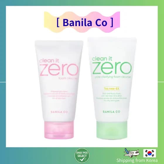 BANILA CO Clean It Zero Espuma De Limpeza Facial Coreana Para Cuidados Com A Pele 150ml
