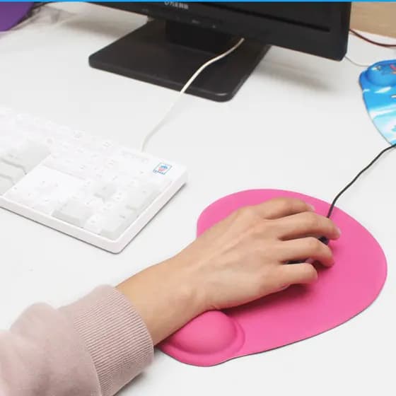 Moda Comfort Almofada de Apoio para Pulso em Gel para Mouse Pad para Computador PC Laptop 8645