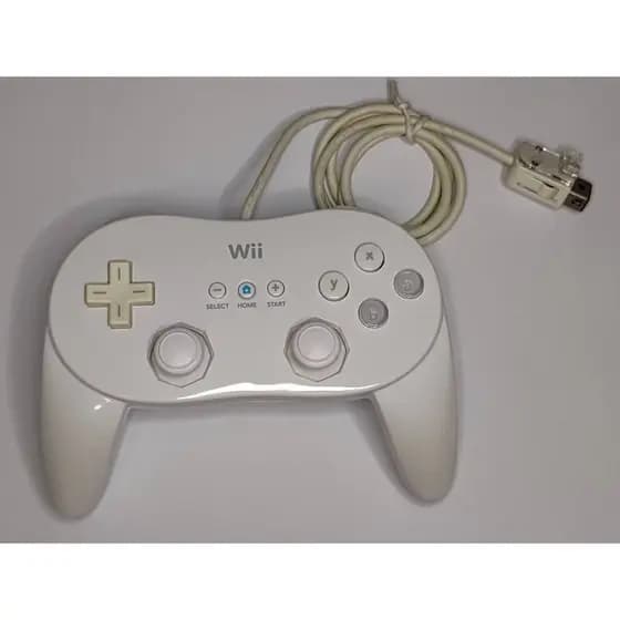 Pro Controller Nintendo Wii Original Nintendo Wii Controle Pro Original Branco