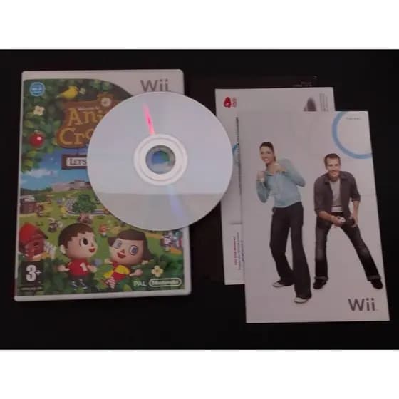 Jogo Animal Crossing Let’s Go To The City (Europeu PAL EUR) em Mídia Física Nintendo Wii (Animal Crossing: City Folk)