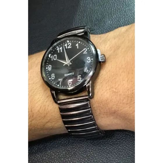 Relógio De Quartz Pulseira Elástica