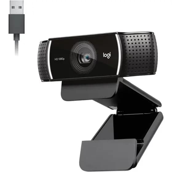 Webcam Full Hd Logitech C922 Pro Stream Com Microfone Embutido