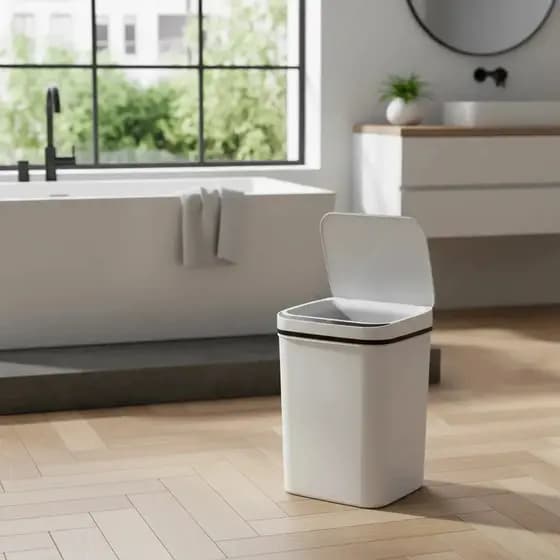 Lixeira Inteligente 14l 18l C Sensor Automática Anti Odor