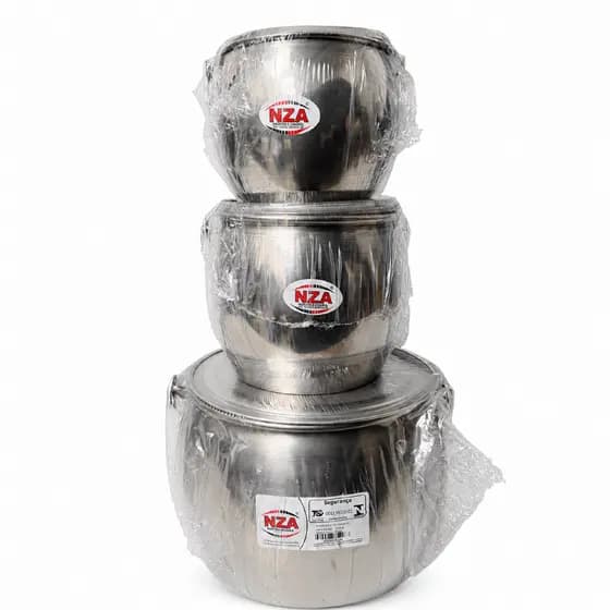 Kit Feijoada Alumínio Caldeirão Redondo