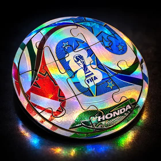 Quebra Cabeça Bola Da Copa Educativo MDF Infantil Futebol