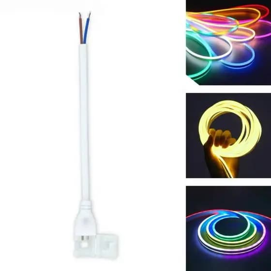 Conector Rabicho Para Fita Led 2835 120l Direta Na Energia