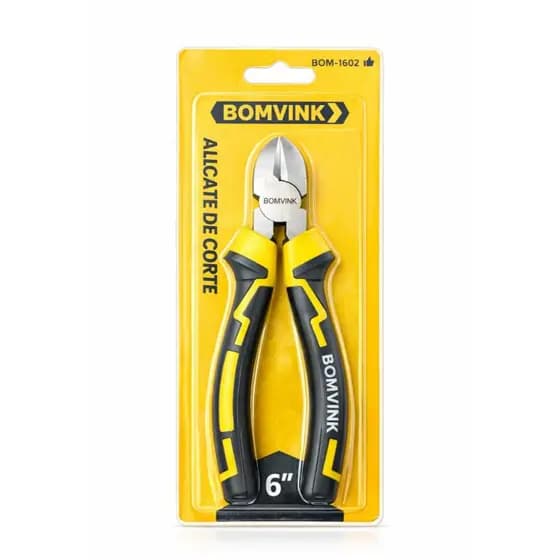 Alicate de Corte 6" Bomvink em Aço Resistente 150mm