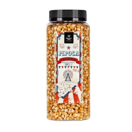 MILHO PARA PIPOCA PREMIUM MEMBERS MARK 700G