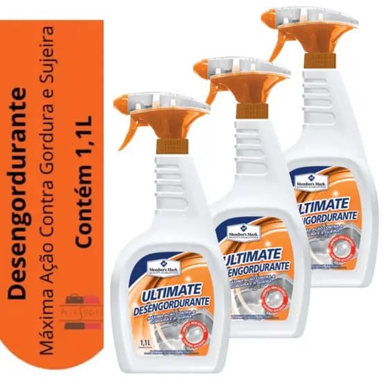 KIT 3 DESENGORDURANTE ULTIMATE MEMBERS MARK 1,1L