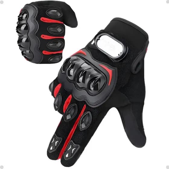 Luva Motoqueiro Motociclista Impermeável Par Proteção Moto