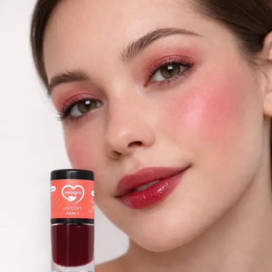 Lip Tint 3 em 1 Alta Pigmentação boca rosto e olhos Longa Duração maquiagem