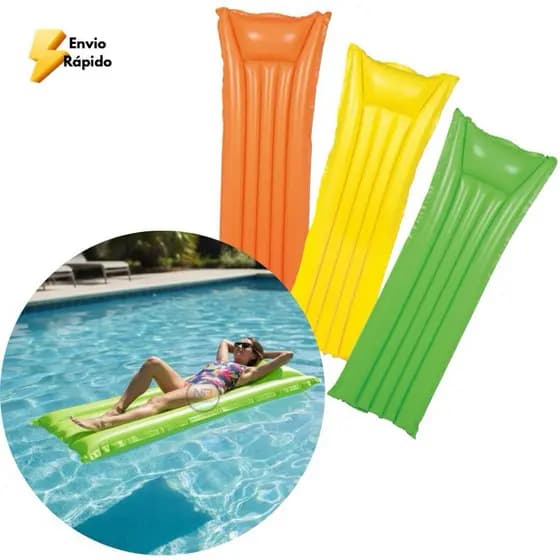 Boia Colchão Inflável Solteiro Colchão Relaxar Colchão Flutuar Colchão Adultos e Jovens Colchão Piscina Colchão Praia