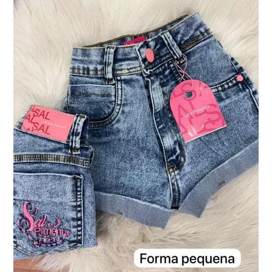 Shorts Jeans Sal E Pimenta Original Modinha Blogueirinha 1