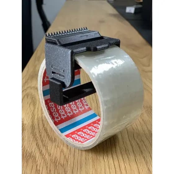 Cortador de Fita Adesiva Manual Reutilizável | Dispenser Portátil para Fita de Empacotamento e Embalagens