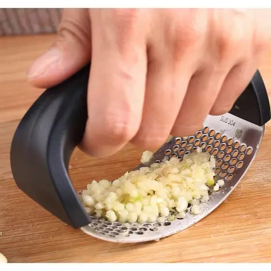 DAGUAN espremedor Amassador Triturador De Alho Inox Manual Cozinha